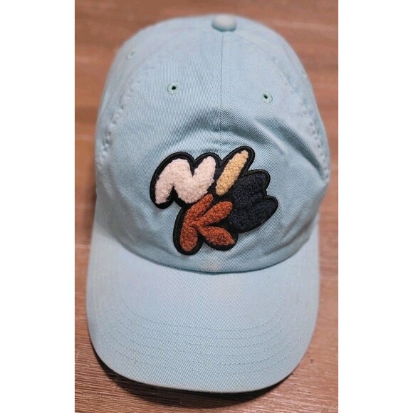 Nike Bubble Club Adjustable Hat Light Blue Cap Adjustable Strap - Picture 1 of 6